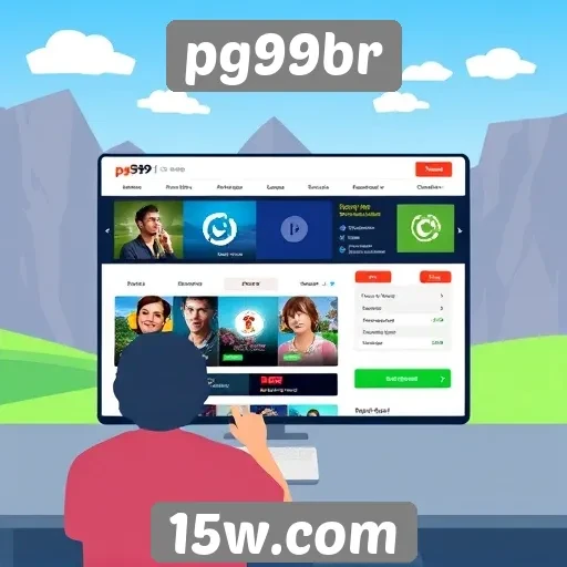 Avaliação da interface do site pg99br